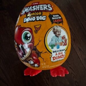 Smashers junior Dino Dig Egg - Orange